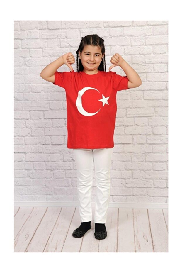 Crescent Star Flag T-1 - 1