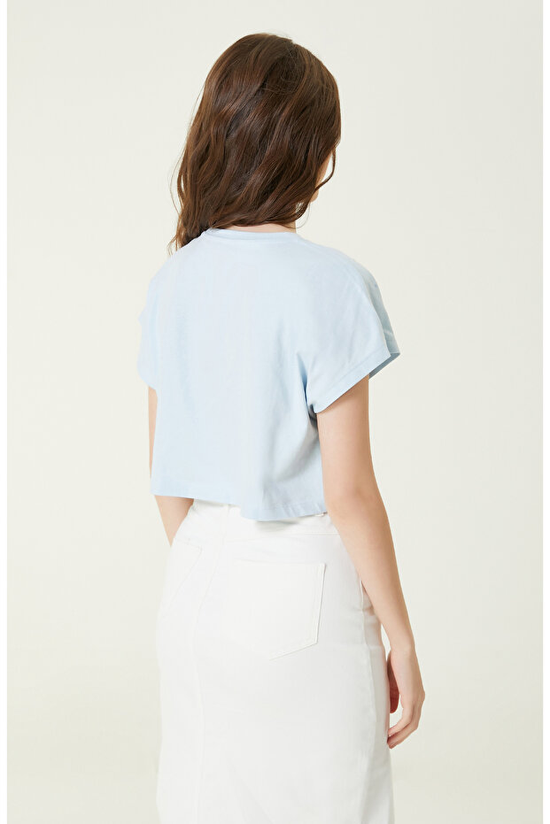 Açık Mavi T-Shirt - 6