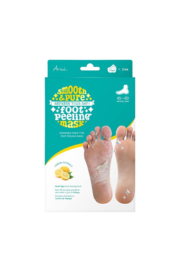 Lemon Extract Foot Peeling Mask