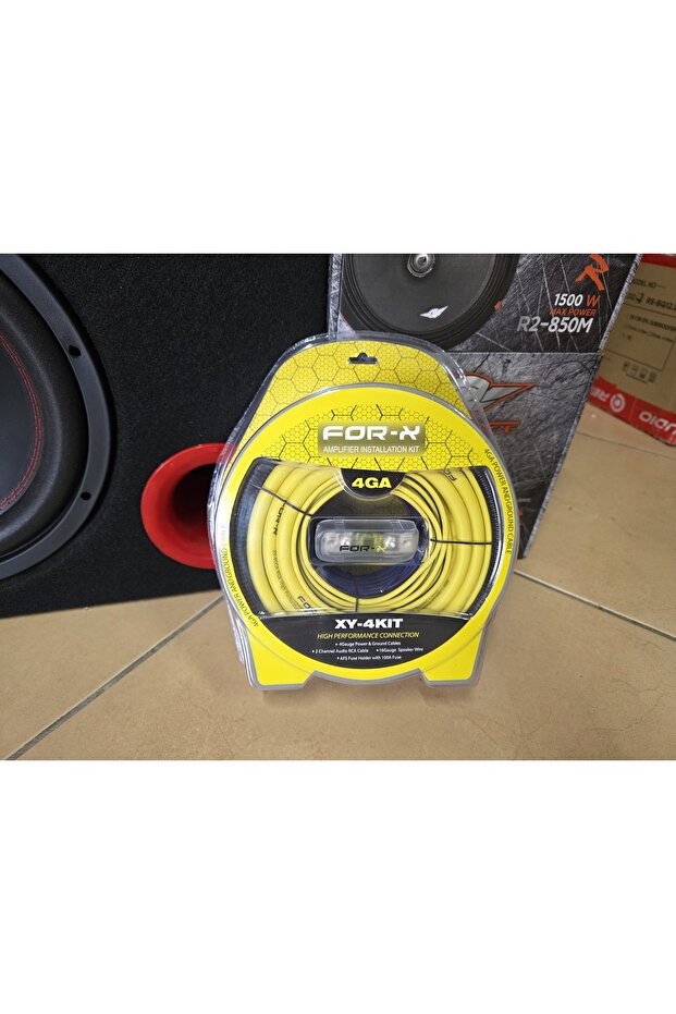 PAKET SES SİSTEMİ CADENCE 20 CM MİDRANGE 5 KANAL ANFİ KABLO SETİ TİZ 10 CM - 5