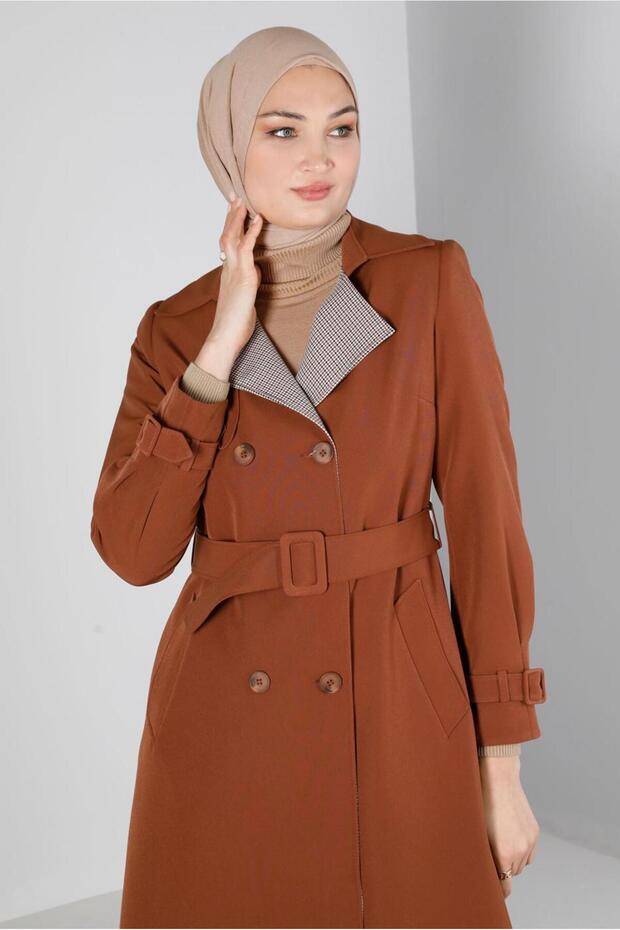 معطف بحزام 10665