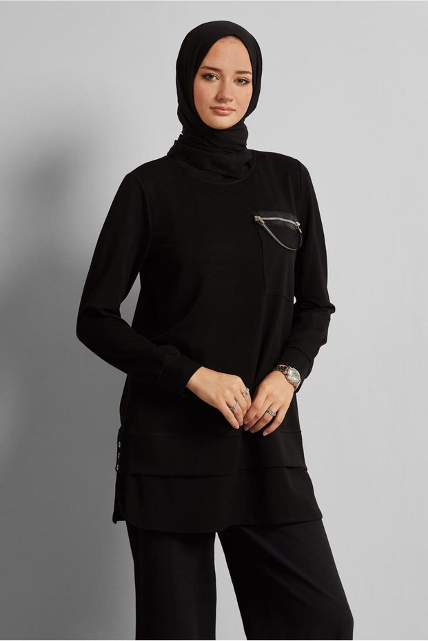 Chain Detail Tracksuit Tunic 45628