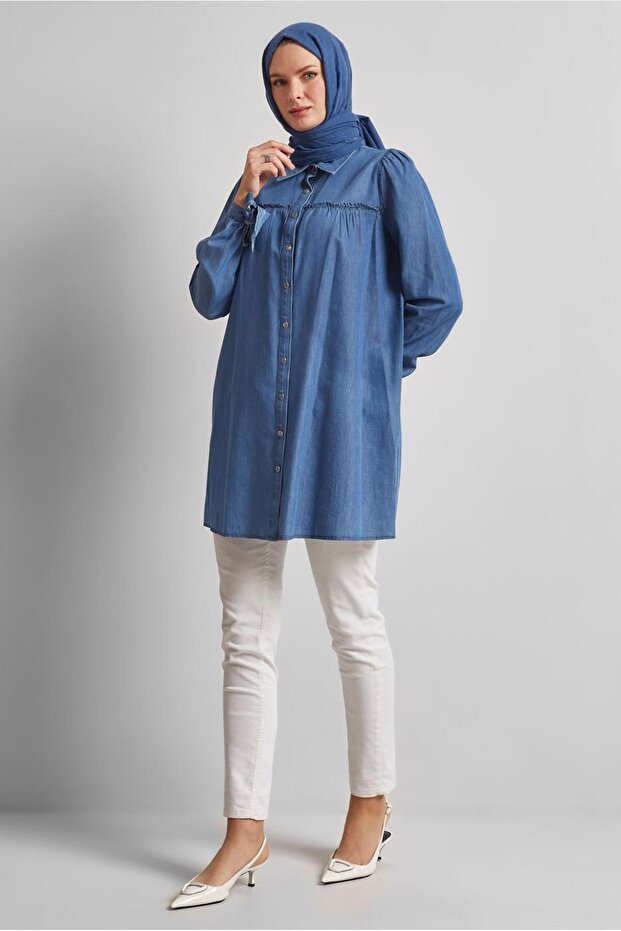 PAMUKLU TUNİK 45503 - 3