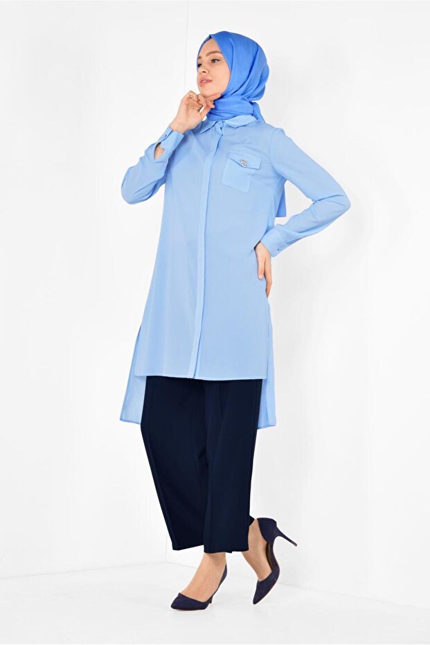 ASİMETRİK KESİM TUNİK 4884 - 3