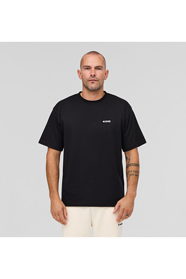 Csc Label Chest Graphic Men's Short Sleeve T-Shirt