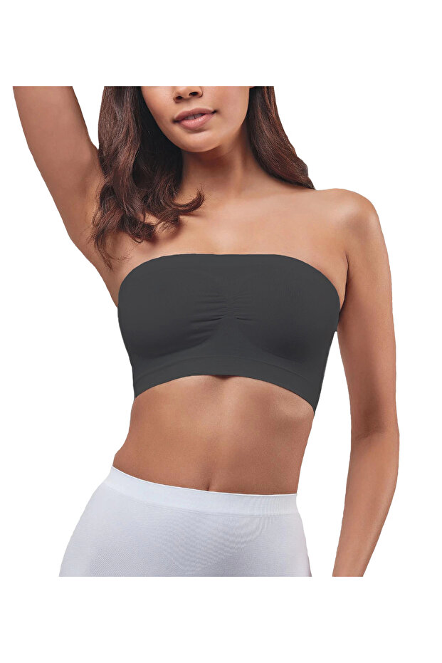 860 B-08 Kadın Strapless - 1