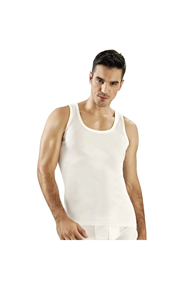 Namaldı 112 Ribbed Men's Undershirt - 1