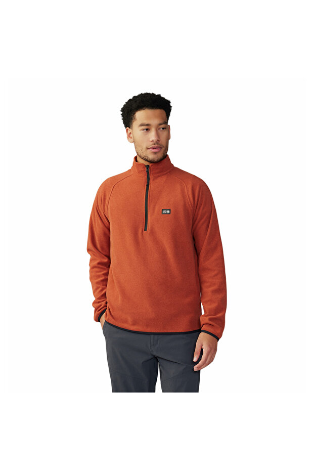 Microchill 1/4 Zip Pullover Erkek Polar Üst - 1