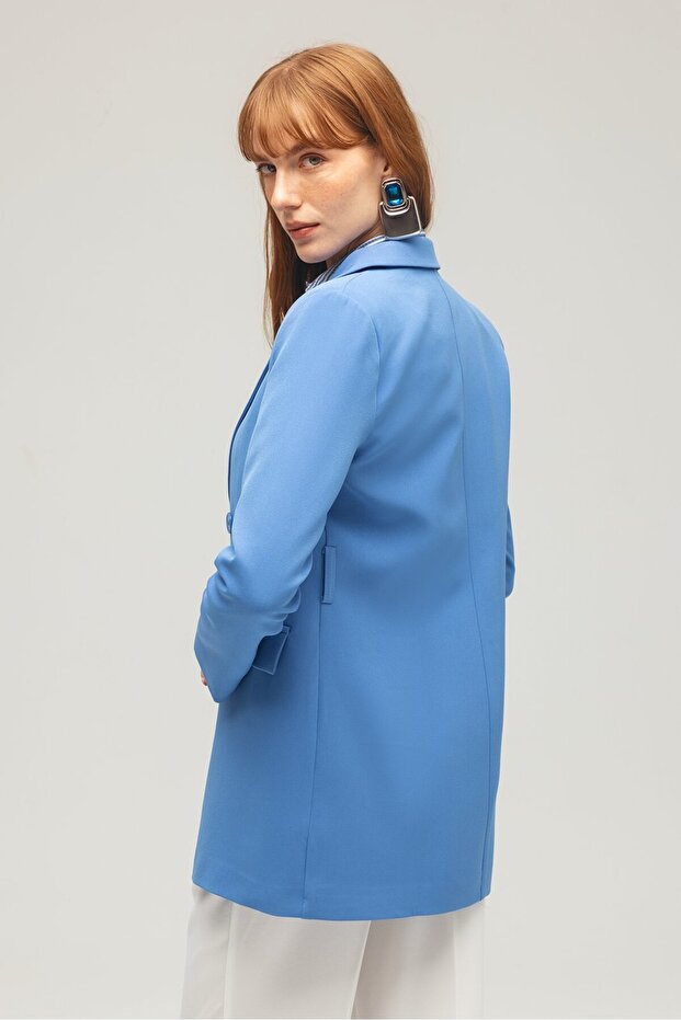 سترة بحزام نيلي - 3