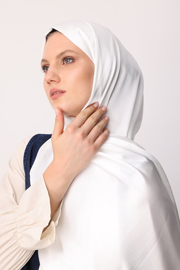 Ekru Diamond Aura Şal - 7