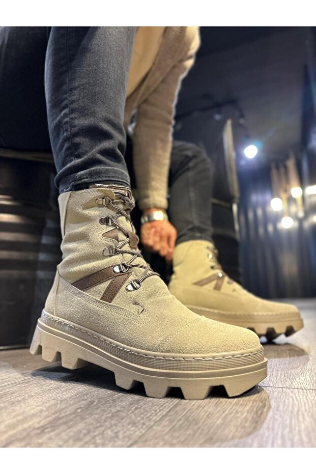 Erkek Spor Bot B14 Vizon Süet - 7