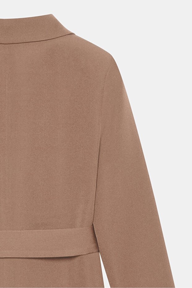 Kamel Belted Jacket - 4
