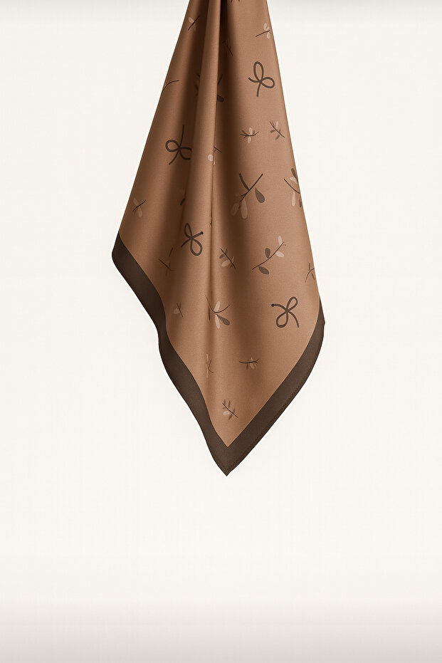 Eșarfă Bandana maro Eșarfă - 2