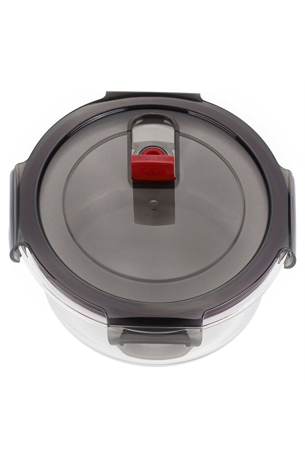 Gusto Cam Saklama Kabı Yuvarlak 600 ml - 1