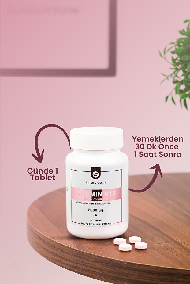 Vitamin B12 60 Tablet - 3