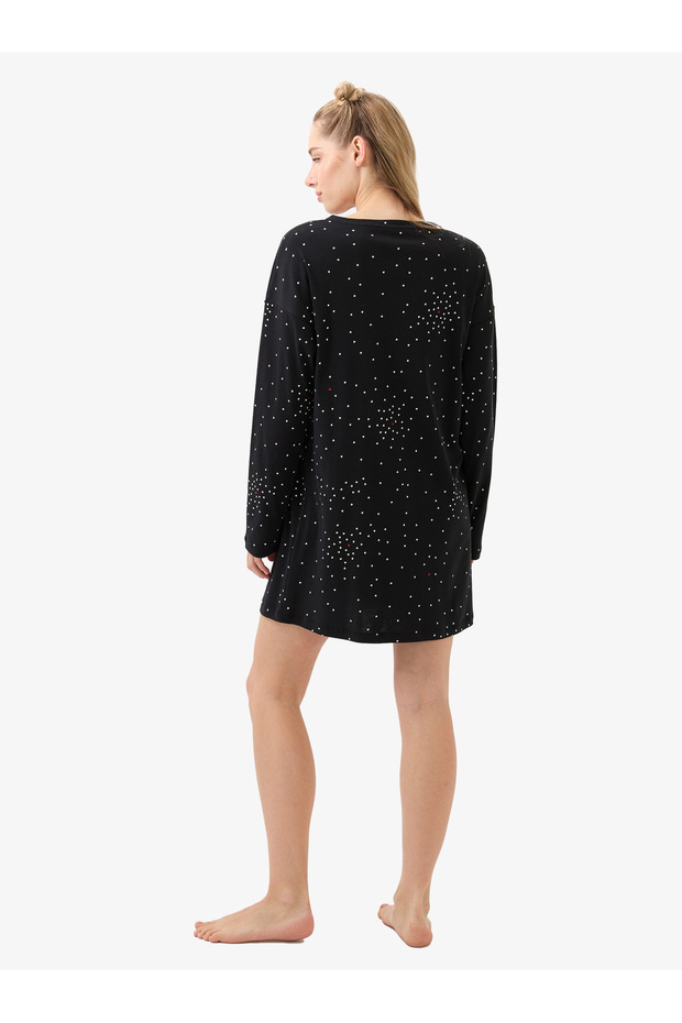 Kadın Gecelik 51946 - Baskılı - 4