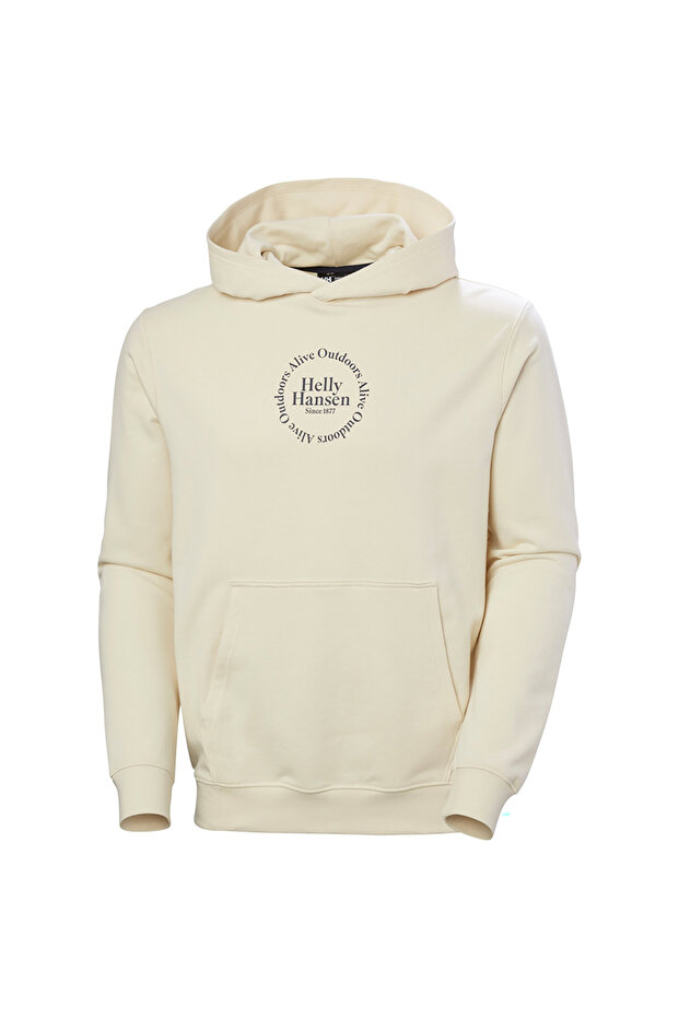 Core Graphic Erkek Kapüşonlu Sweatshirt - 5