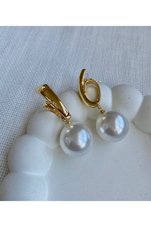 Women's Earrings Special Series Luna Pearl Earrings