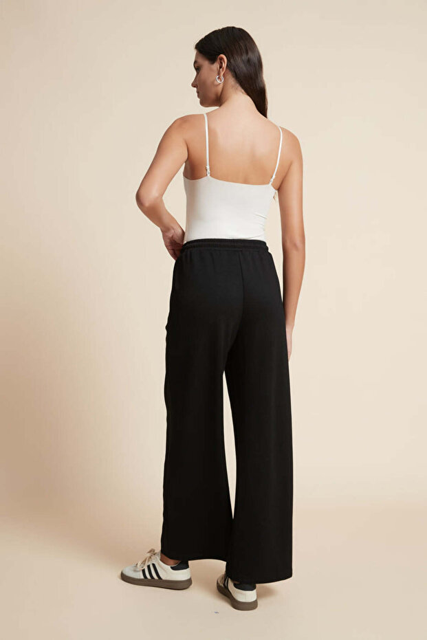 Solid Drawstring Pants - 5