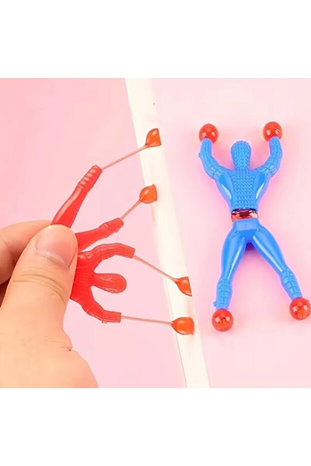 Spiderman Toy That Sticks to Glass Trick Spider Man Toy Trick Spider Man - 1 Piece