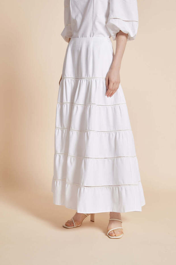 تنورة ماكسي سادة - 3