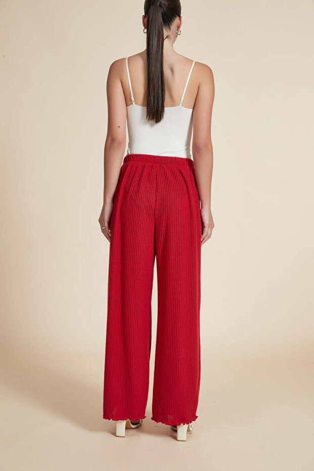 Solid Full Length Pants - 4