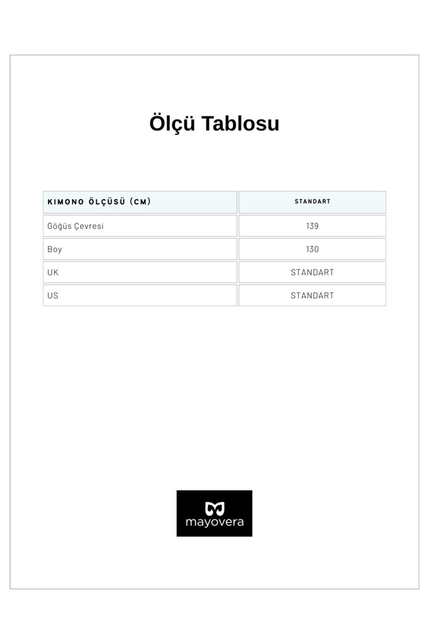 Plaj Elbisesi - Kaplan Desen Kimono - 3