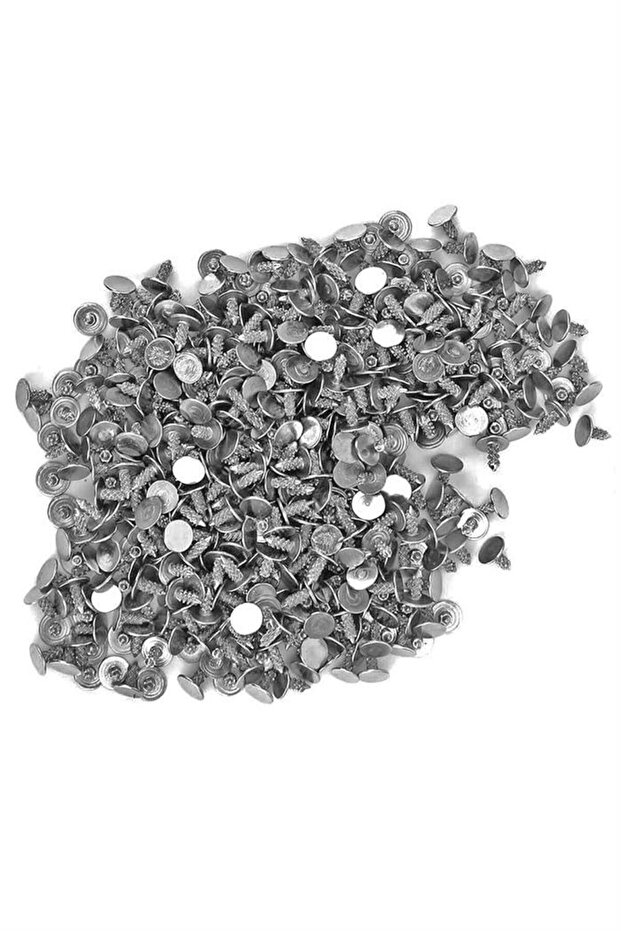 20 Adet Yarım Yuvarlak 8mm İnci Çakma Rivet - 5