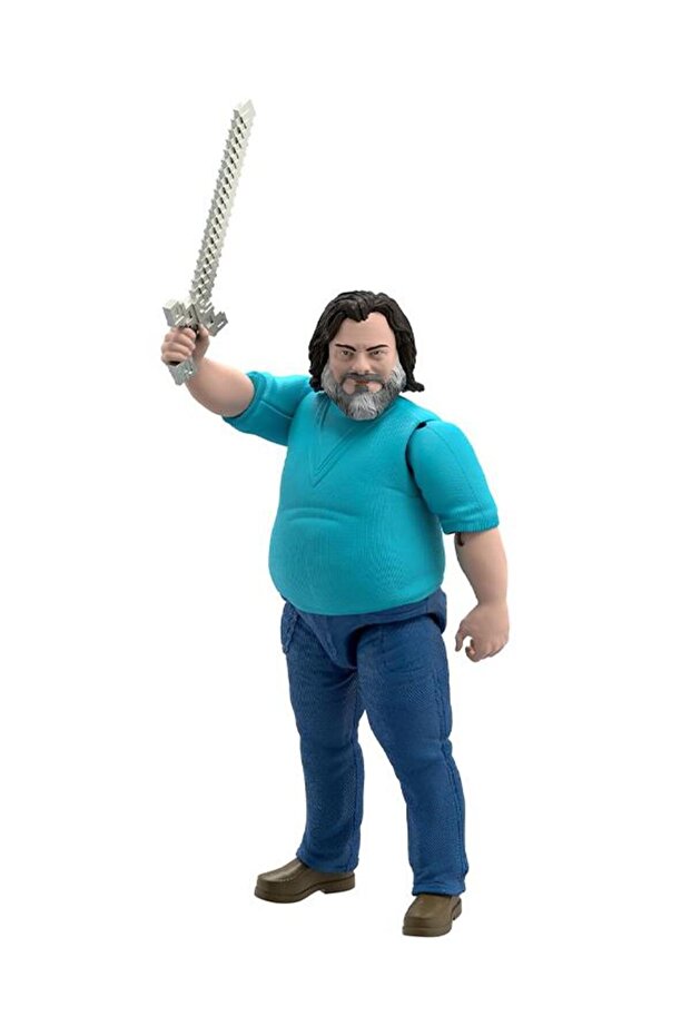 Minecraft Filmi Büyük Aksiyon Figürü Steve 30 cm JGG67 - 2