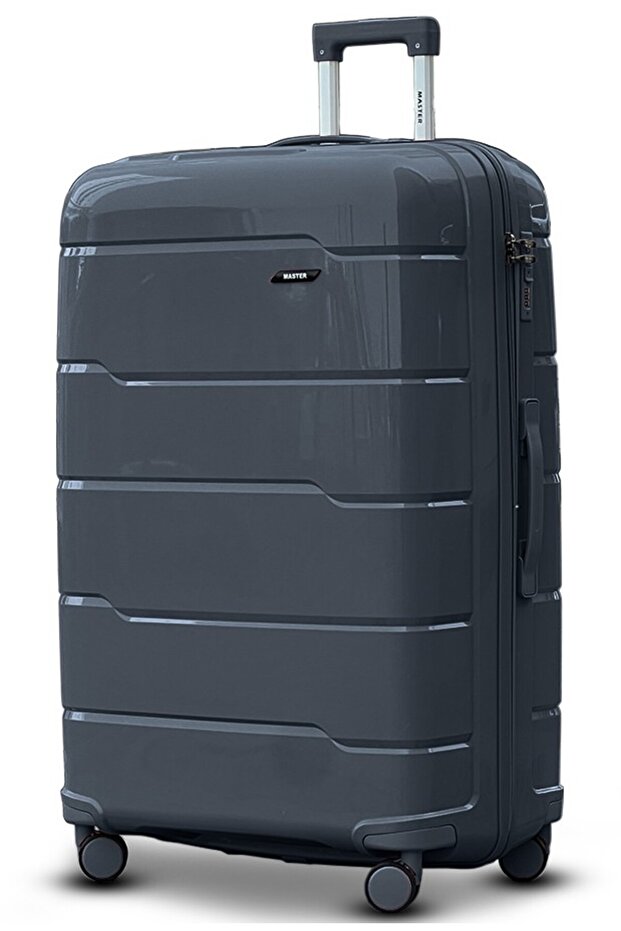 Extra Large 32-Inch (36-40KG) Lightweight PP Luggage Unbreakable, Hard Shell, Security Lock