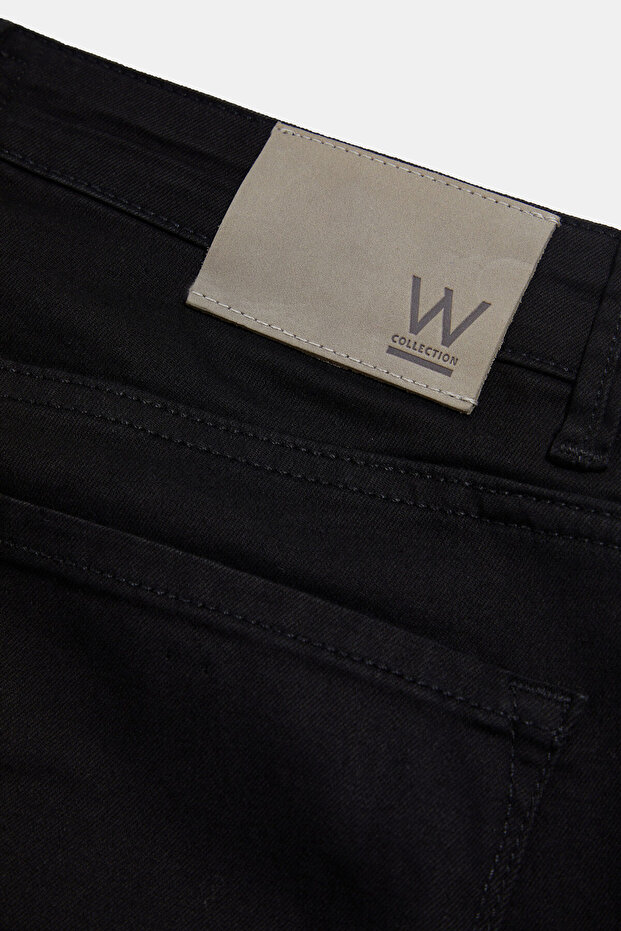 REGULAR SİYAH JEAN PANTOLON - 5