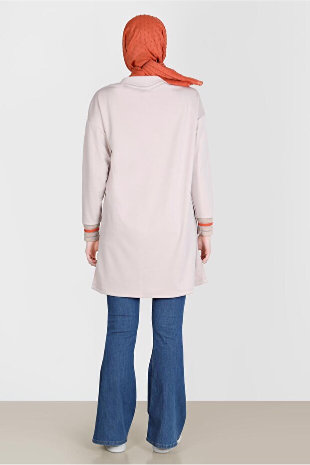 BAĞCIK DETAYLI EŞOFMAN TUNİK 42572 - 3