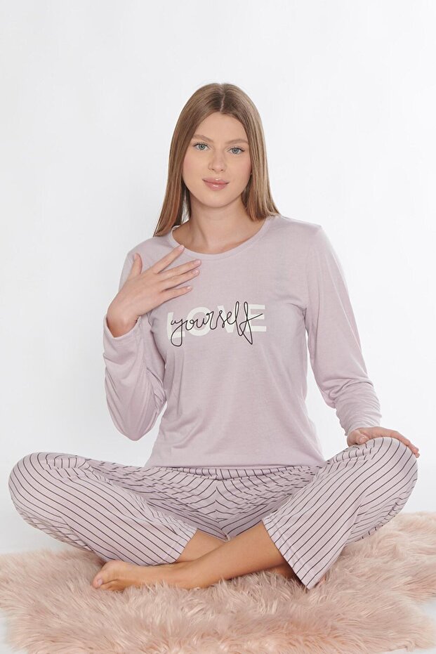Long Sleeve Pajama Set 790-83
