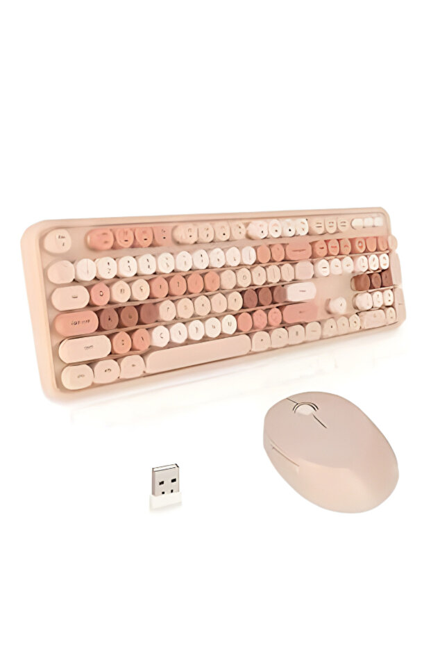Mofii Sweet Wireless Kablosuz Klavye Mouse Set - 5