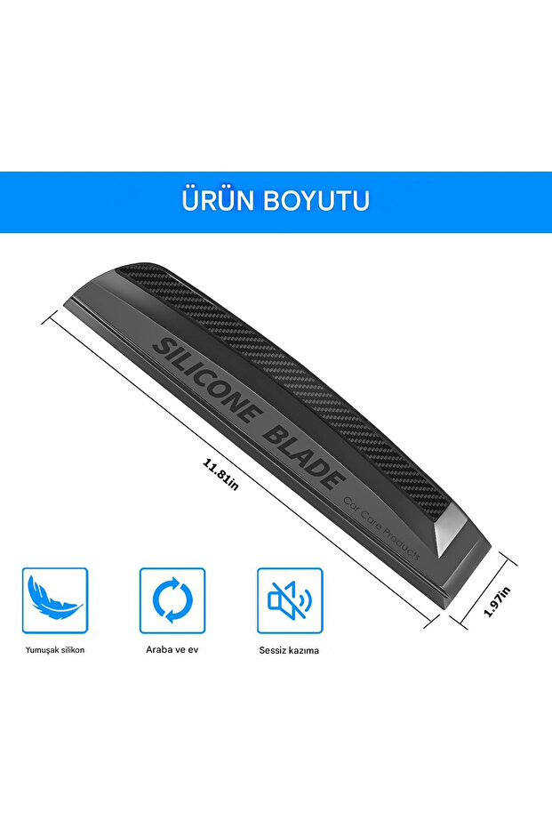 Silikon silecek Uyumlu - 4