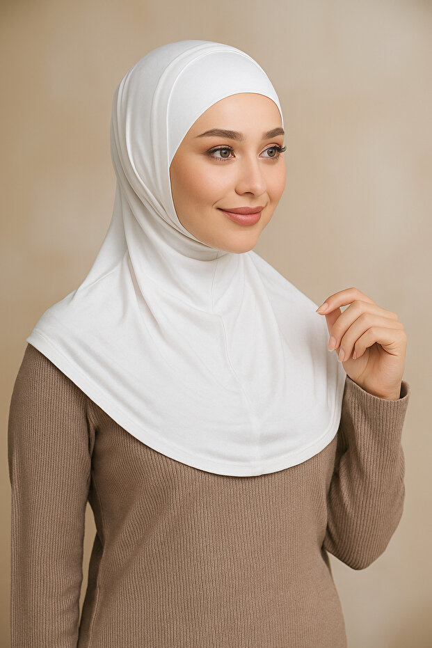 Comfortable and Stylish Two-Piece Viscose Lycra Hijab Bonnet Undergarment – for Daily Use and Prayer