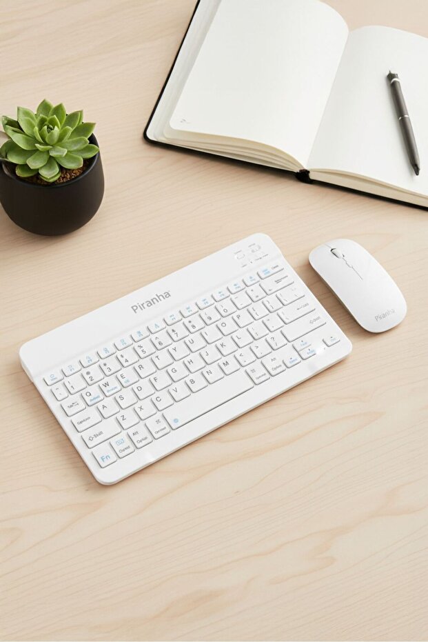 2380-B Bluetooth Kablosuz Türkçe Q Klavye ve Mouse Seti / Windows - macOS - Android - 1