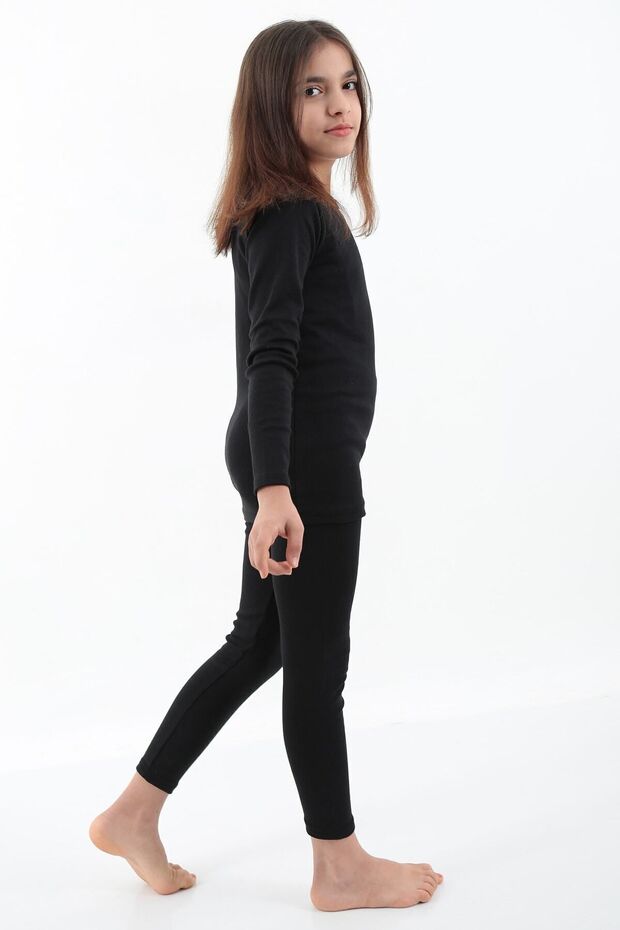 Unisex Children's Cotton Thermal Suit (1 Pc) - 5