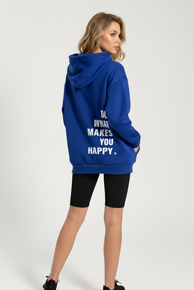Unisex Oversize Hooded Printed