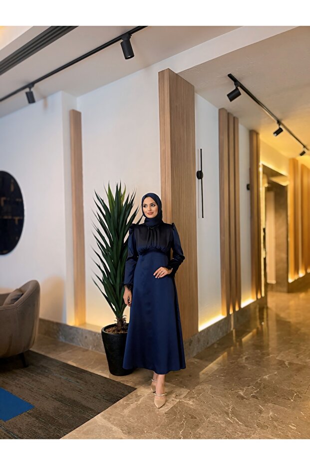Sare Abiye Lacivert - 7