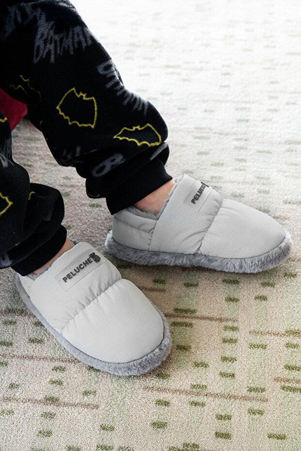 Children's Gray Home Shoes
