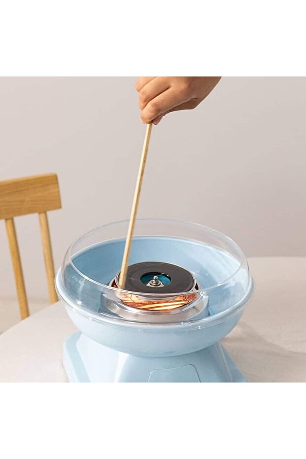 Retro cotton candy machine, CREATE, pastel blue - 3