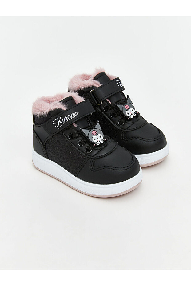 Two Mt Shop Quality Lcw Steps Black Baby Girl Sneaker