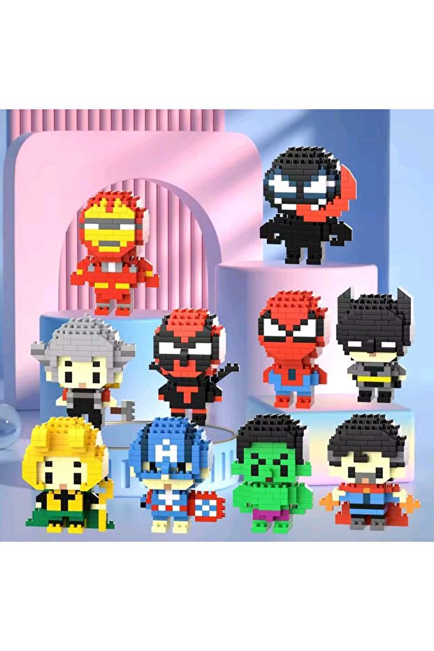 Bricks Mario Yapı Oyuncak – Eğlenceli Süper Mario Karakter Yapı Oyuncağı - 6