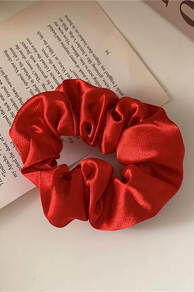 Red Color Satin Henna Night Gift Bagel Buckle