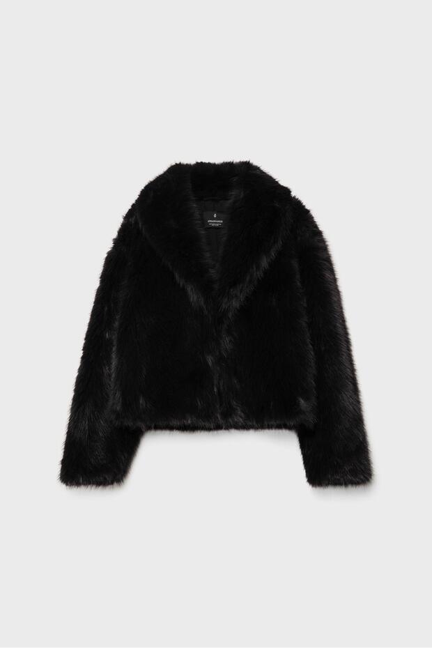 Suni kürk ceket - 5