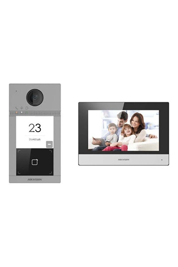 Video Intercom System, Standard PoE, Noise Suppression and Echo Cancellation, WiFi and Eth - 1