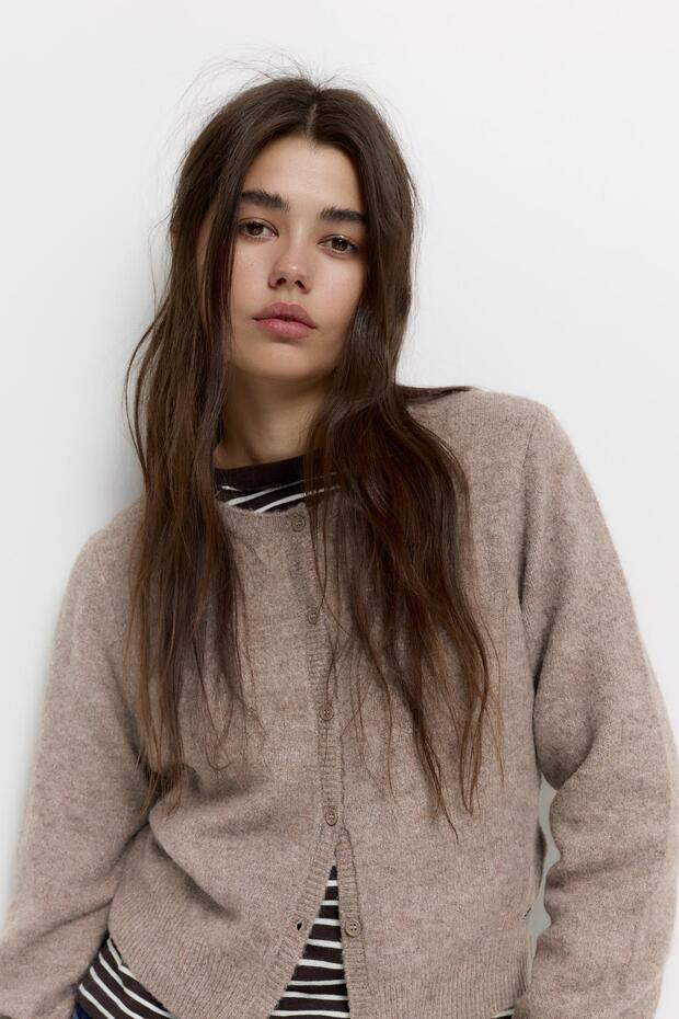 Düğmeli hırka - 6