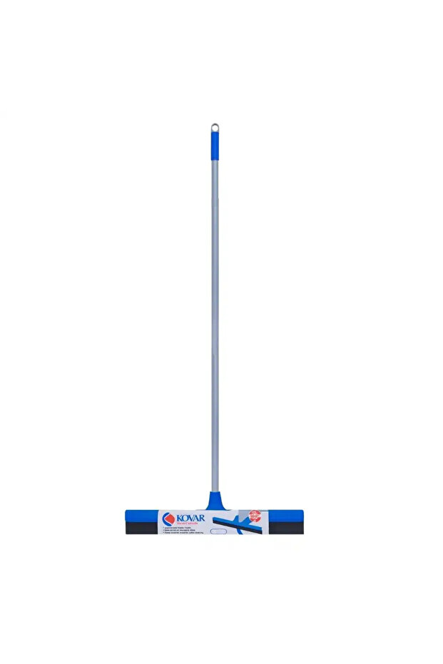 Universal Floor Wiper With Wide Foam And Long Handle 52cm- Blue