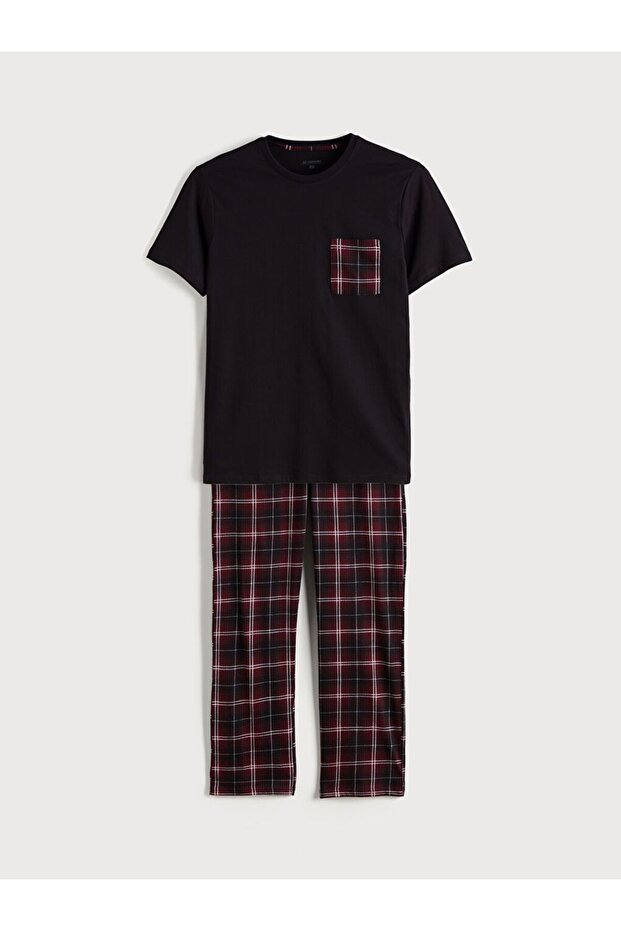 Standart Kalıp Erkek Pijama Takımı - 1